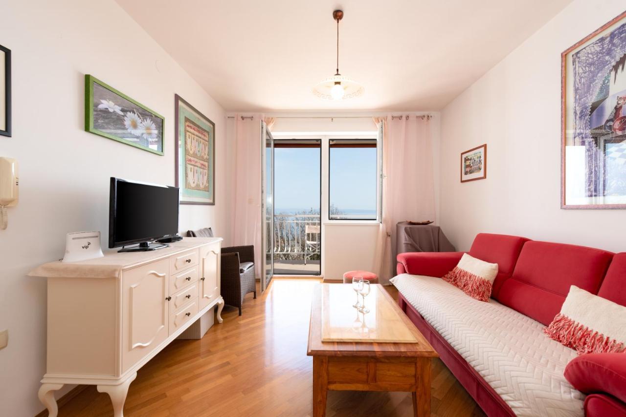 Cozy Apartment Bosnjak Near Opatija, With Sea View Terrace, Air Condition, Free Private Parking Icici Exterior photo