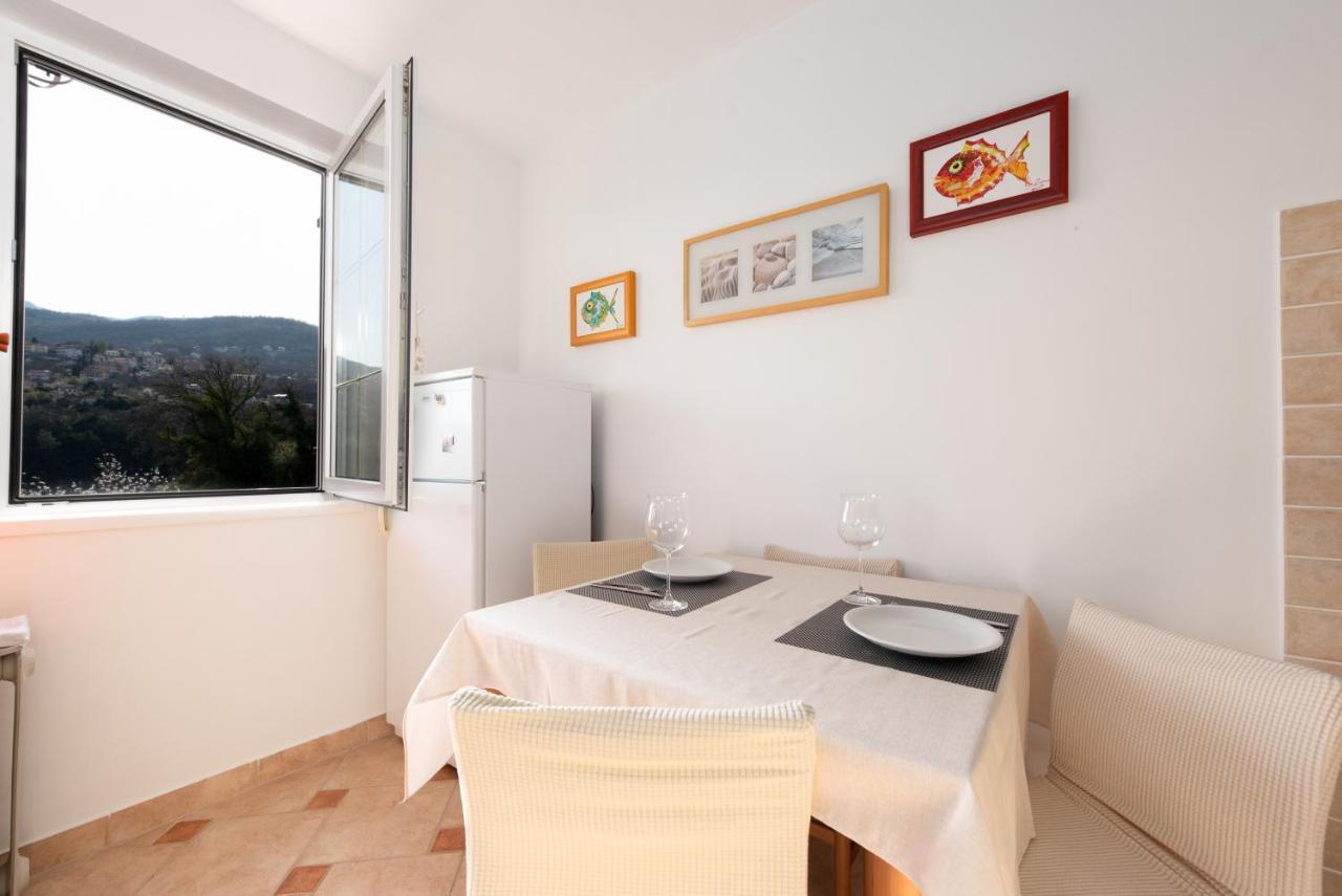 Cozy Apartment Bosnjak Near Opatija, With Sea View Terrace, Air Condition, Free Private Parking Icici Exterior photo